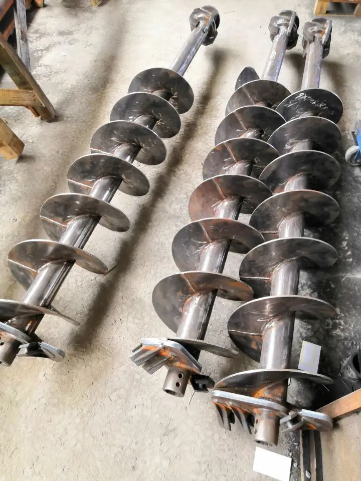 Excavator earth auger drill manual earth auger