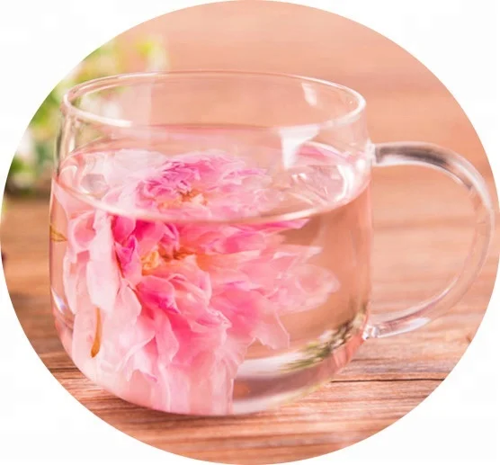
100% natural organic rose tea blooming 