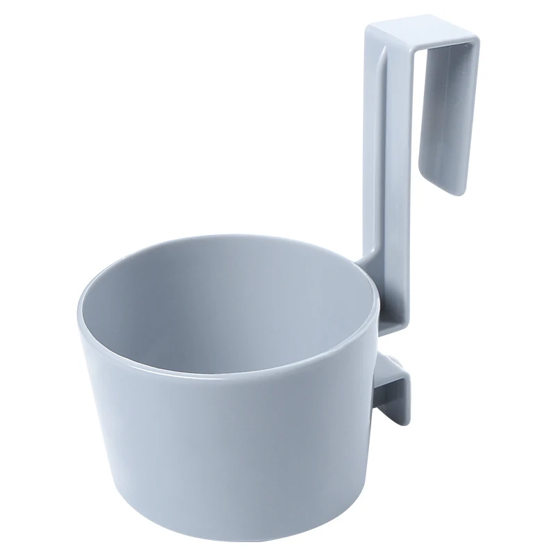 Plastic hair dryer stand/organizer