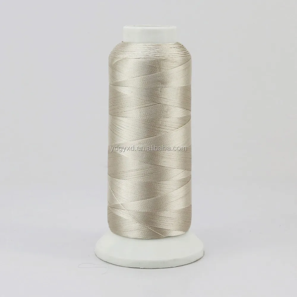 
High Tenacity 150D/2,120D/2 Viscose Rayon filament embroidery thread/Yarn white sewing thread For Embroidery 