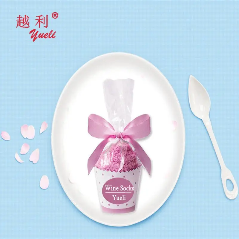 wholesale womens thermal heated disposable plastic wine socks