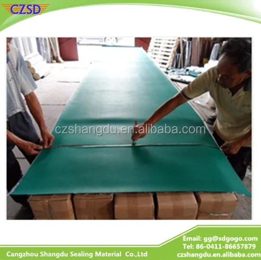 SD Green/Blue/Grey 2 Layers 2mm Thick Anti-static Rubber Sheet / Anti-Static Mat ( ESD Mat )