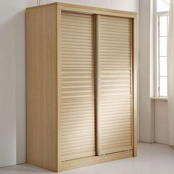 2015 hot sell factory price sliding wooden modern wardrobe