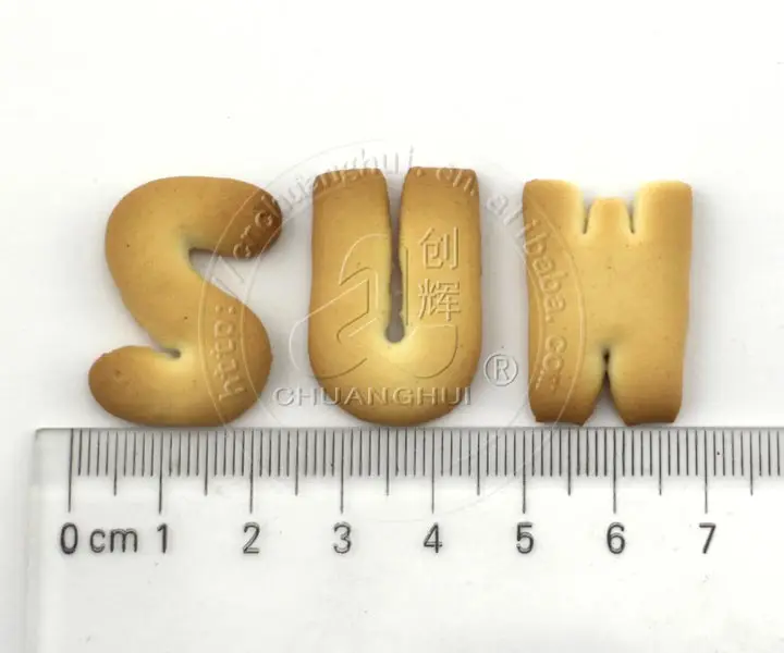 Alphabet Shape Biscuits in Bulk