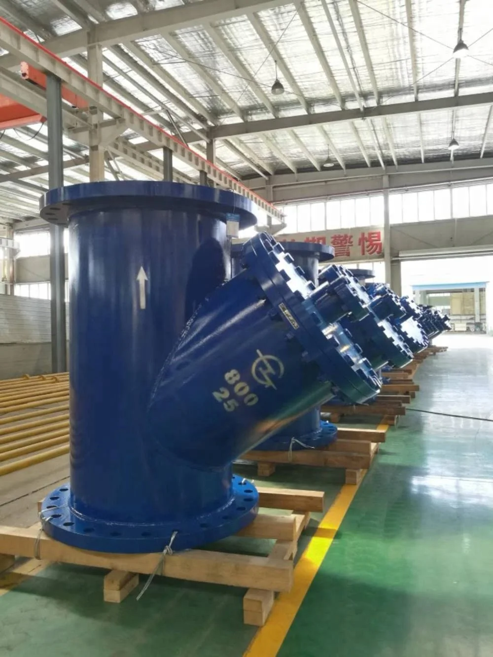 Cast steel wcb y strainer  RF end y type strainers