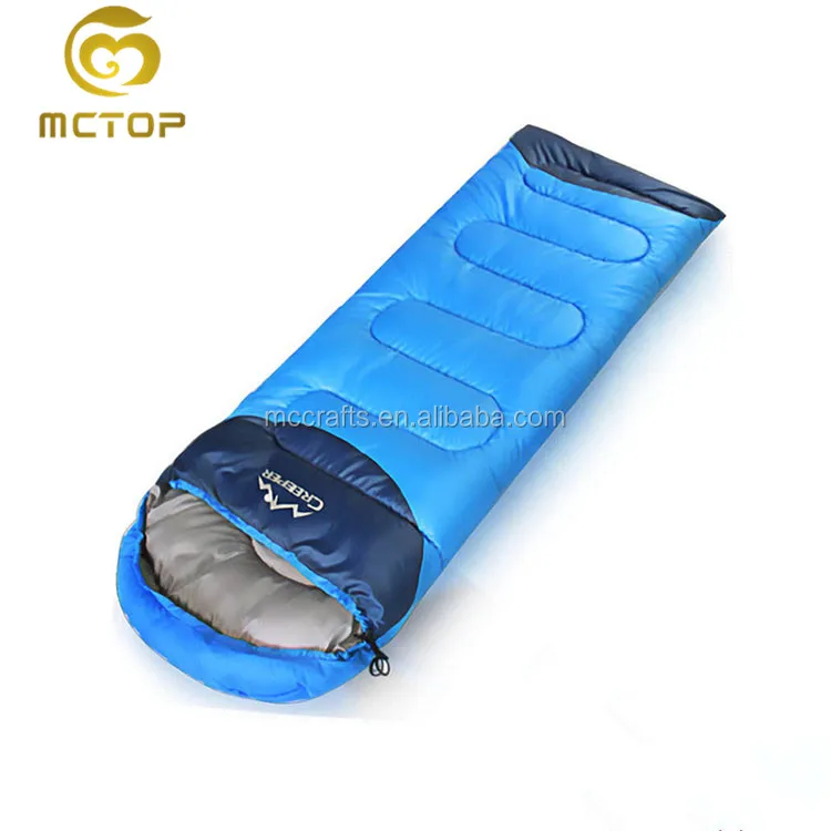 winter new production beautiful cotton ultralight goose down mummy  outdoor travel emergency camping sleeping bag