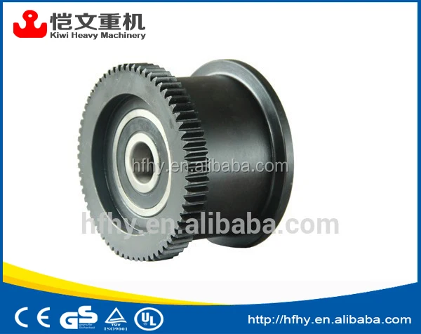 steel forged wheel diameter 200mm for overhead crane traveling rueda puente grua