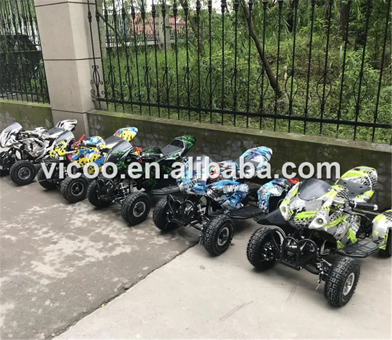 Детский мини-мотоцикл на бензине atv 50cc quad 4 wheeler bike 49cc