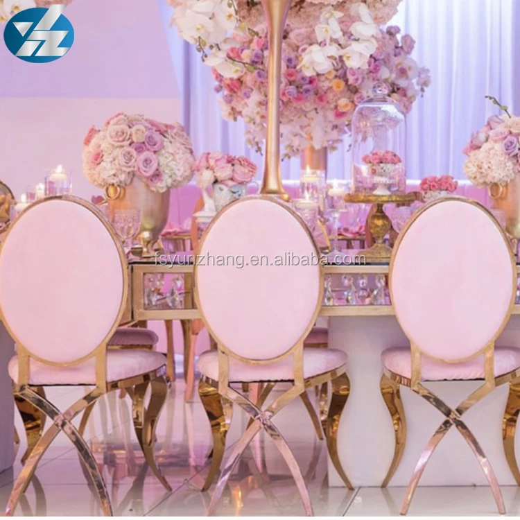 Hot sale cheap price velvet fabric wedding chair