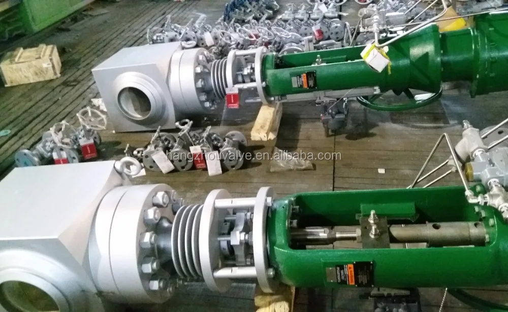 High pressure steam pressure reducing valve