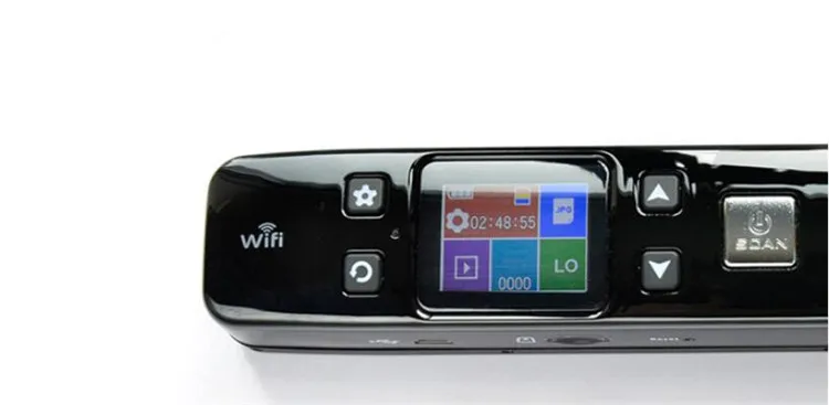 iScan A4 Size Wireless Wifi Portable Digital Scanner 1050DPI Handyscan Document Photo Receipts Books iScan02WIFI
