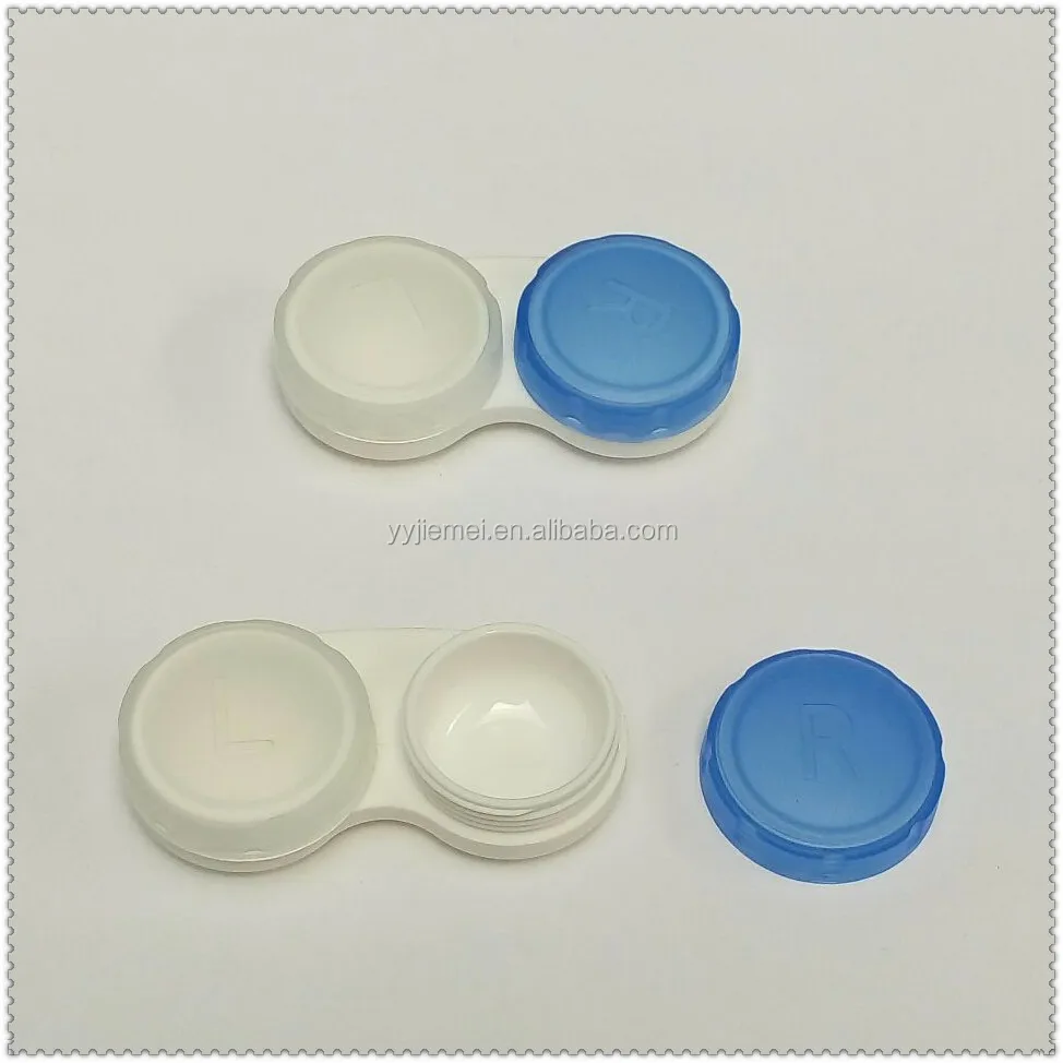 hot selling custom design plastic fashion Korea contact lens cases