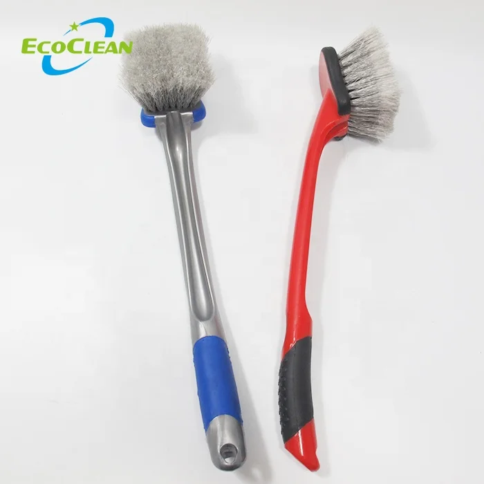 EcoClean Factory индивидуальный логотип длинная ручка щетка для крыла автомобиля чистки колес
