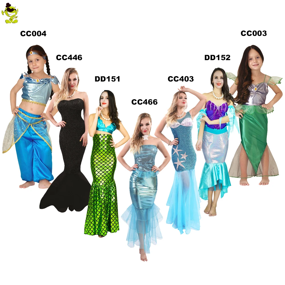Beautiful Dress Up Party  Cosplay Mermaid Costumes Women  Clothing Mermaid Princess Costumes