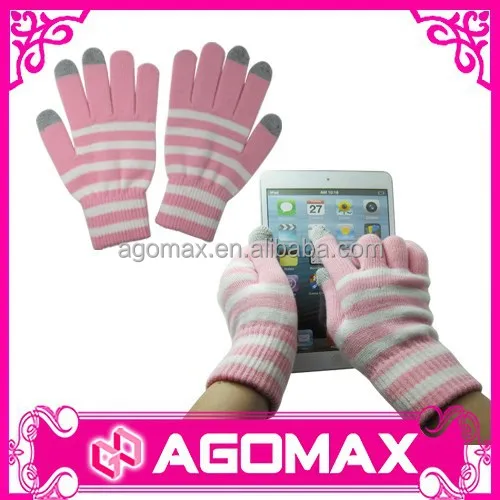 Небольшой moq тканые этикетки моющиеся акриловые планшет с сенсорным перчатки