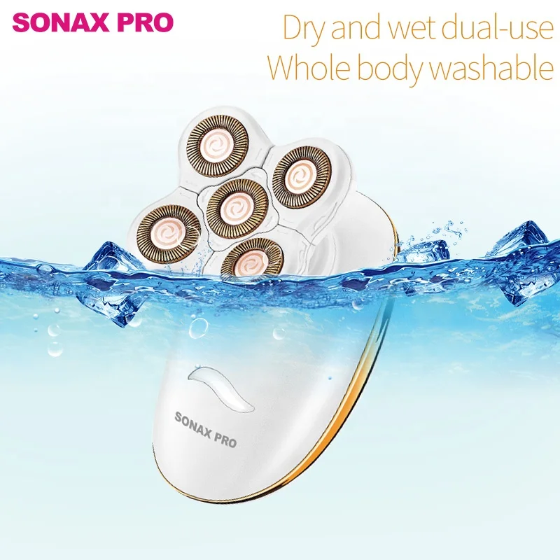 Factory Direct Sales SONAX PRO 3 in 1 Multifunctional Rechargeable USB Hair Removal Lady Shaver