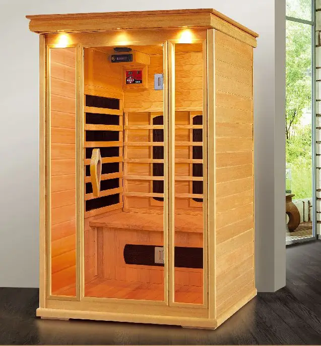 infrared sauna carbon ceramic heater wooden sauna