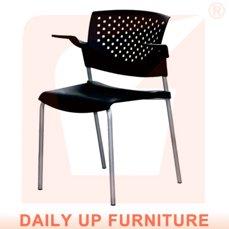 Meeting Room Chair with Armrest 4 Legs Event Chairs Mesh Back Conference Hall Chair China Manufacturer