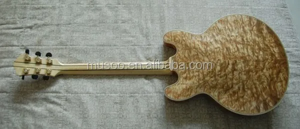 MUSOO BRAND Handcrafted Archtop Jazz Guitar Electric Guitar With Hardshell Case(AR1200)