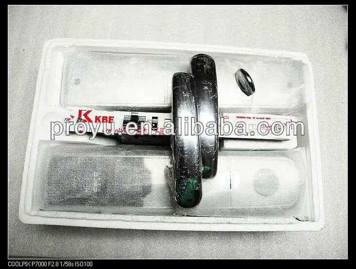 Battery box inside long mortise electronic hotel lock PY-8360