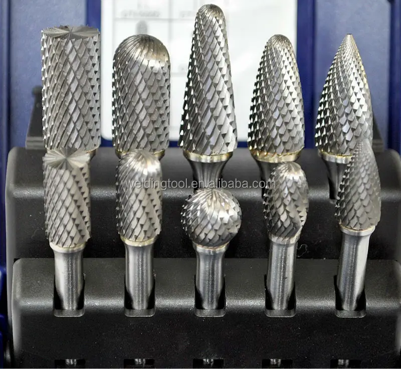 Professional quality CNC Carbide Rotary Burr Files