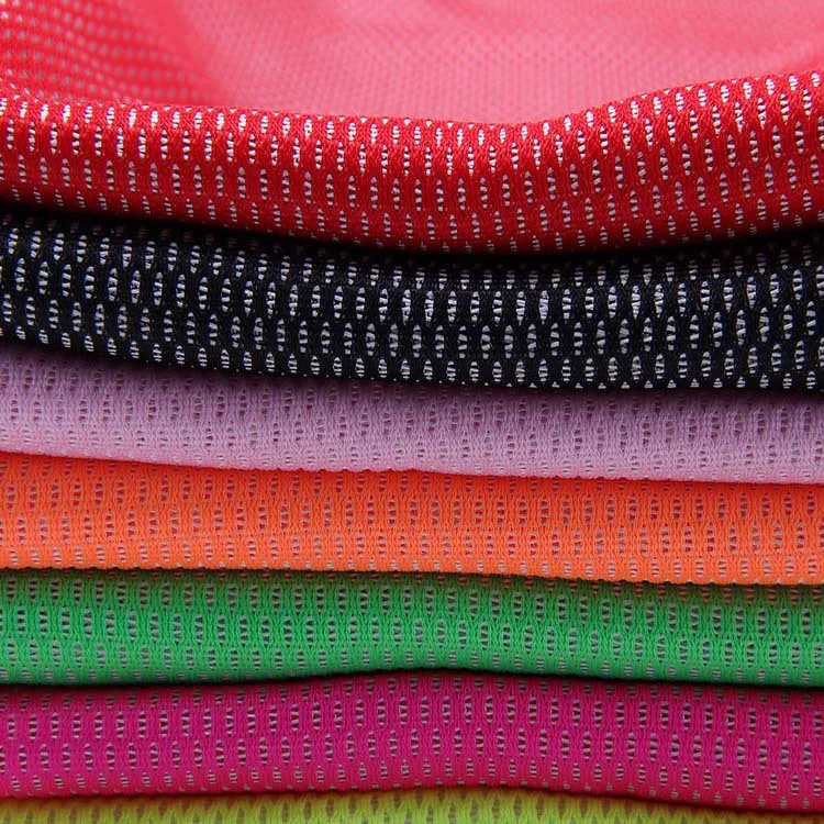 160gsm soft double color nylon mesh fabric for glasses case