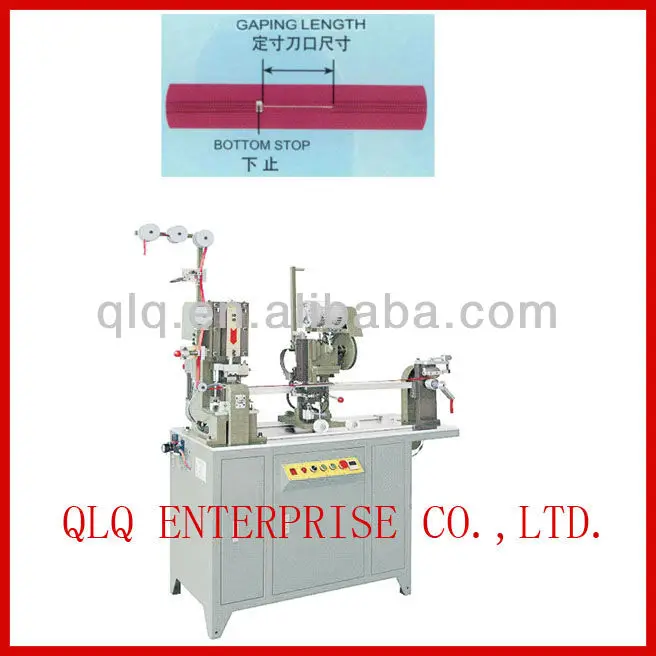 нейлон молния автоматическая неплотное прилегание и нижней остановить машину