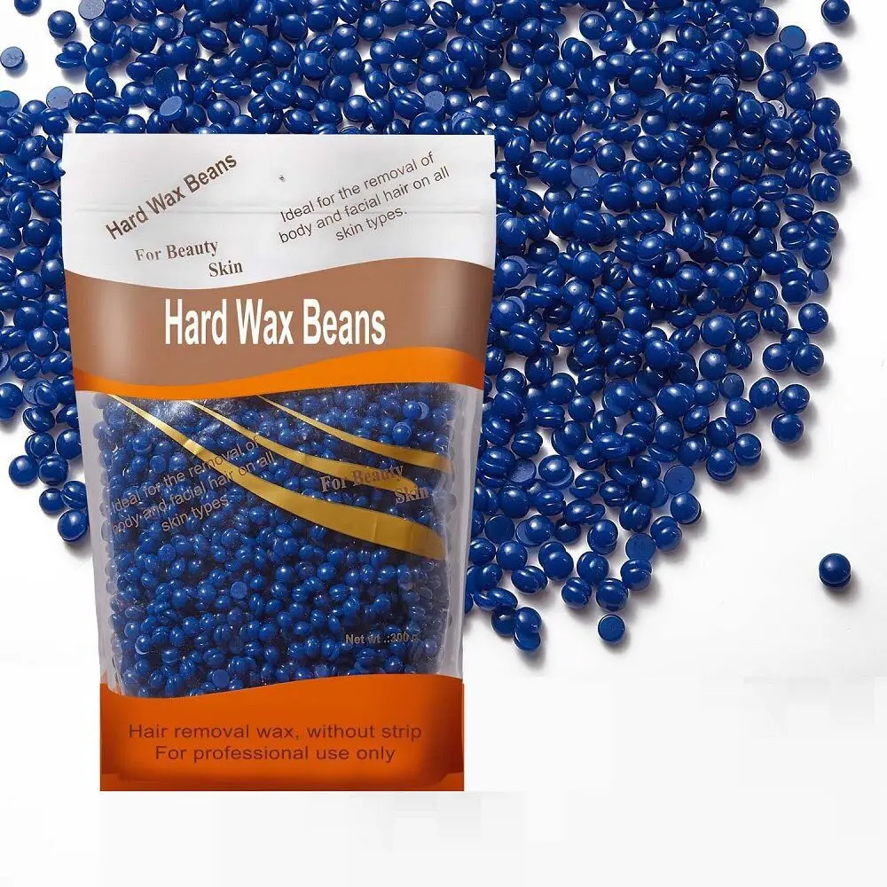  Private label Rose Flavor Wholesale Depilatory Hard Wax Pearl Beans Hair Removal For