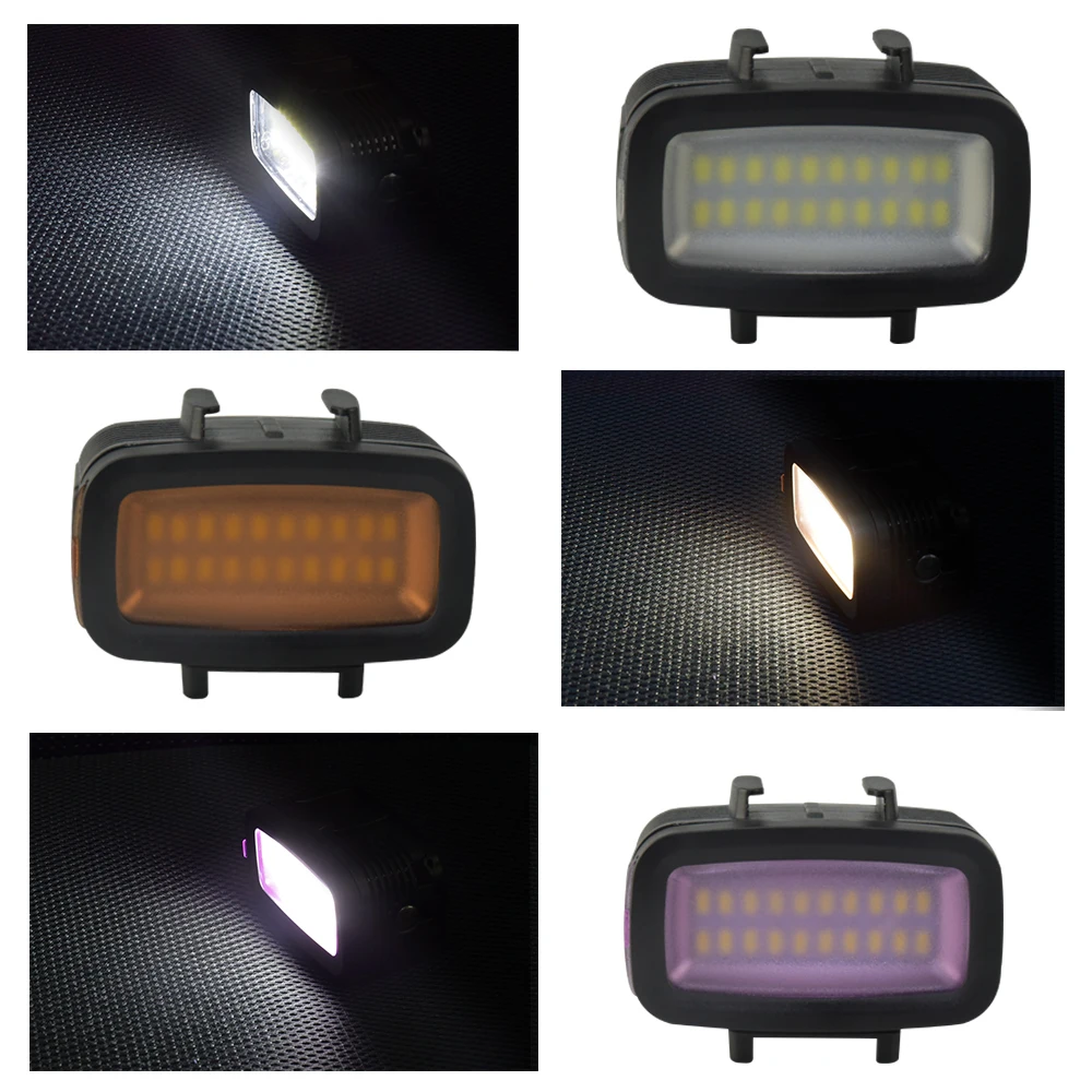 Seafrogs SL-100 Led водонепроницаемый Дайвинг фонарик водой Вышивка крестом пакет включено: 700LM полный свет работы для камеры для дайвинга с Аксессуары для фотоаппаратов