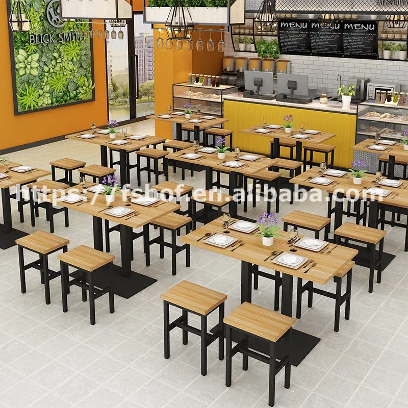Квадратные обеденные столы и стулья для ресторана, модный кованый стол, дизайнерская мебель для кафе