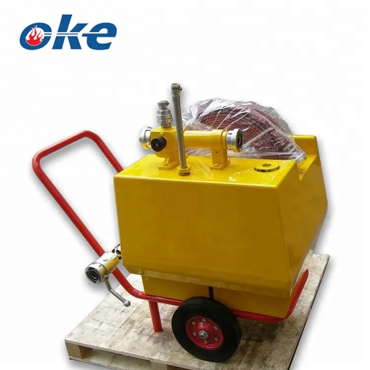 Foam Fire Extinguisher Cart With Indicator