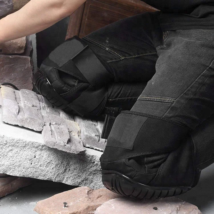 Neoprene Heavy Duty Professional Flooring Garden Knee Pads with gel cushion