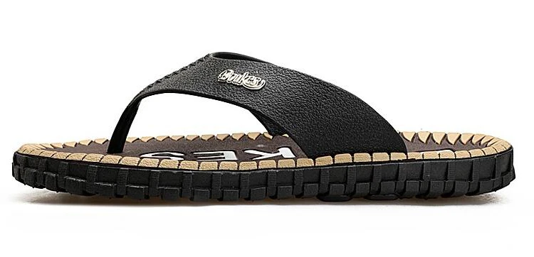 pvc men flip flops comfortable durable.Fashion men pvc slippers