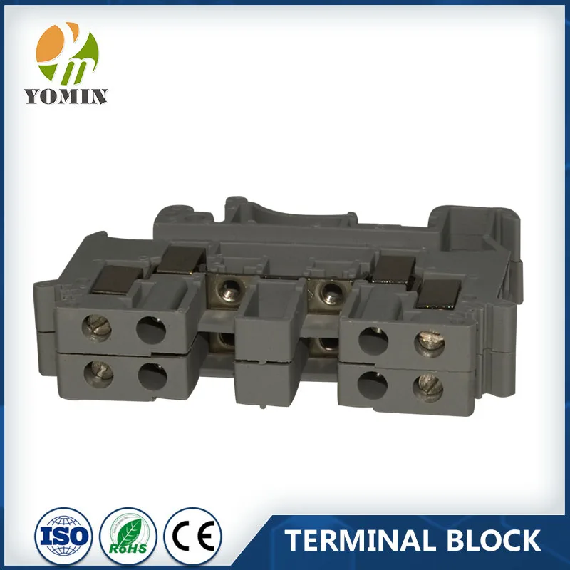 China Manufacturer Supply Terminal Block Connector Electric Terminal Block UDK4 Series YOMIN