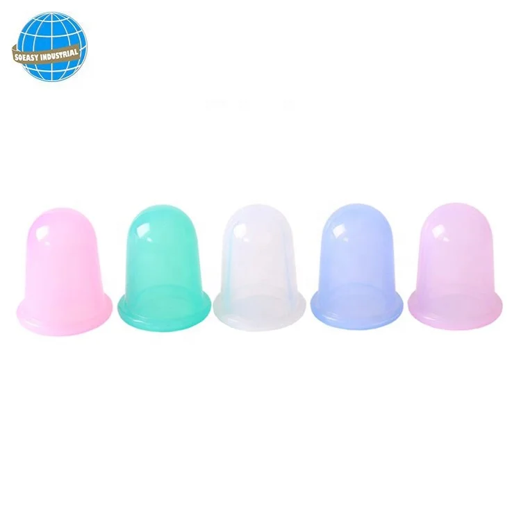 
Silicone Anti Cellulite silicone suction cup massage Body Facial Cup 