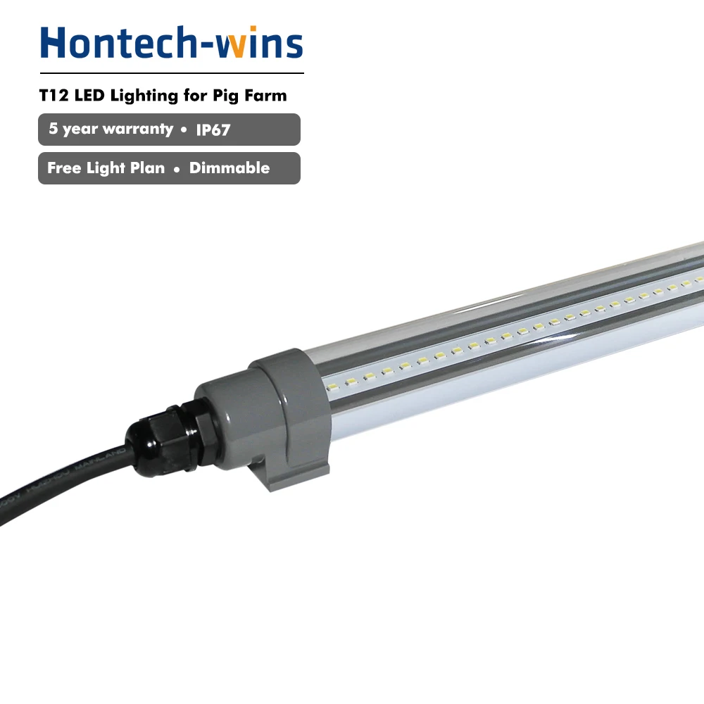 Hontech wins Led lights for poultry house chicken farm lights 25W 30W  lights for broilers
