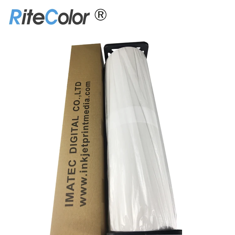 Широкоформатный 360gsm матовый полихлопковый струйный холст на водной основе