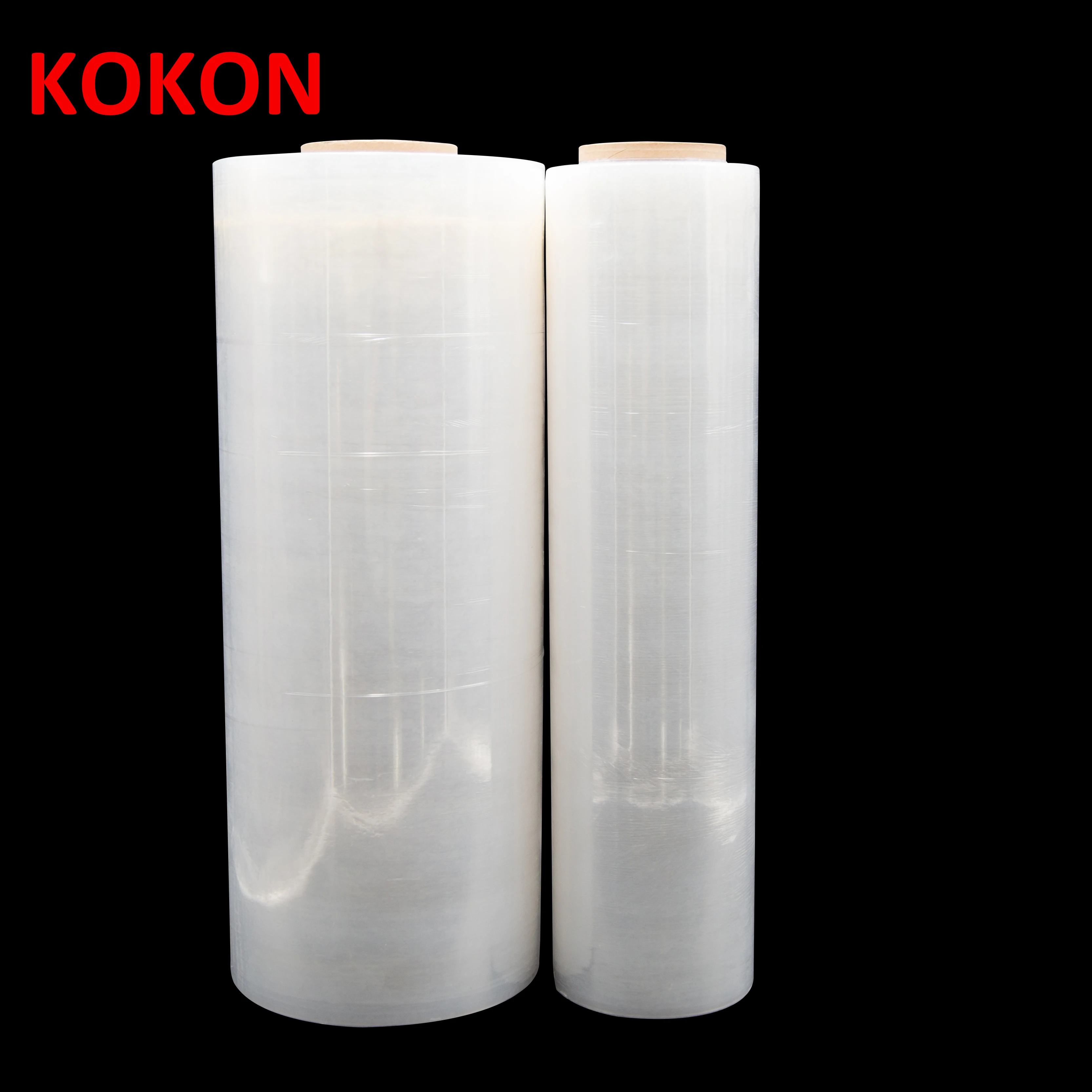 
Wholesale Customized Transparent 15 17 23 Micron Clear Stretch Film 30kg for Pallet Wrapping 