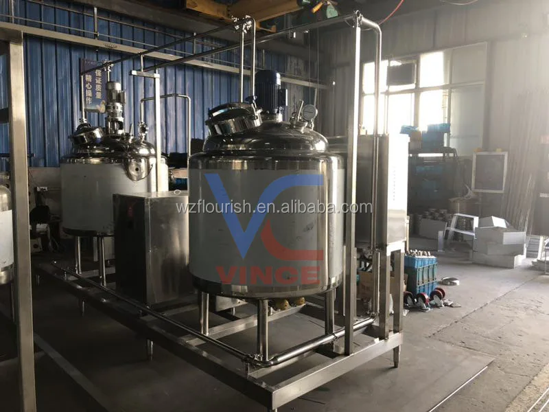 100-500L Milk Yogurt Equipment
