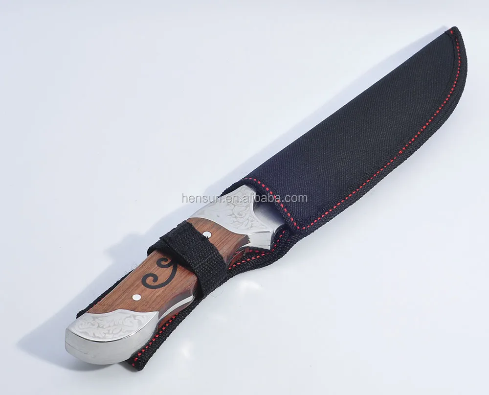Exquisite stainless steel practical hunting knife Straight Saber Fixed Blade Knife