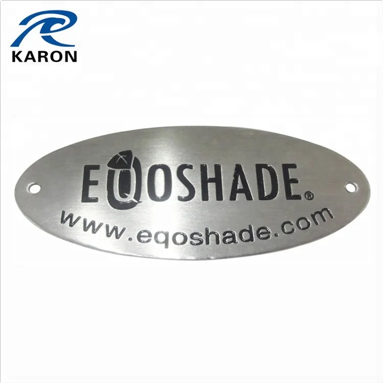 cheap custom metal logo stamp in stainless steel