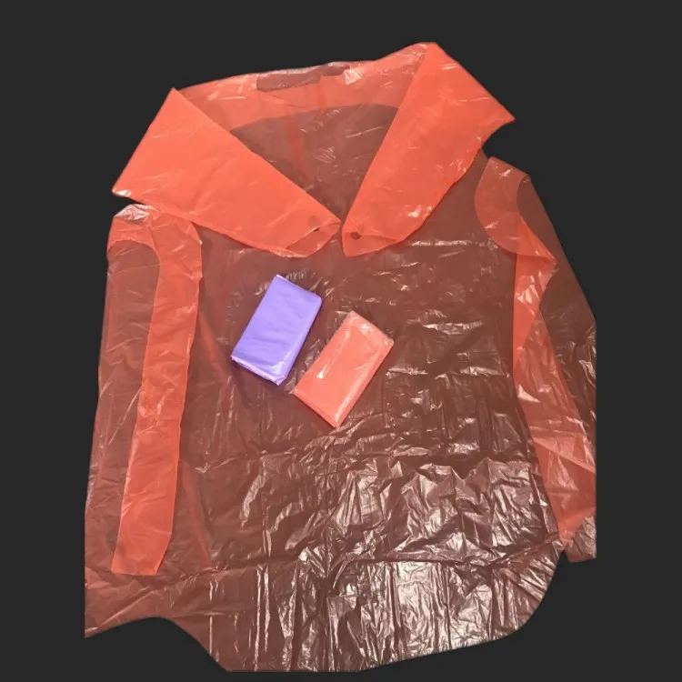 JWIG6001 China Factory Disposable Waterproof CPE/PE plastic Gown/clothes