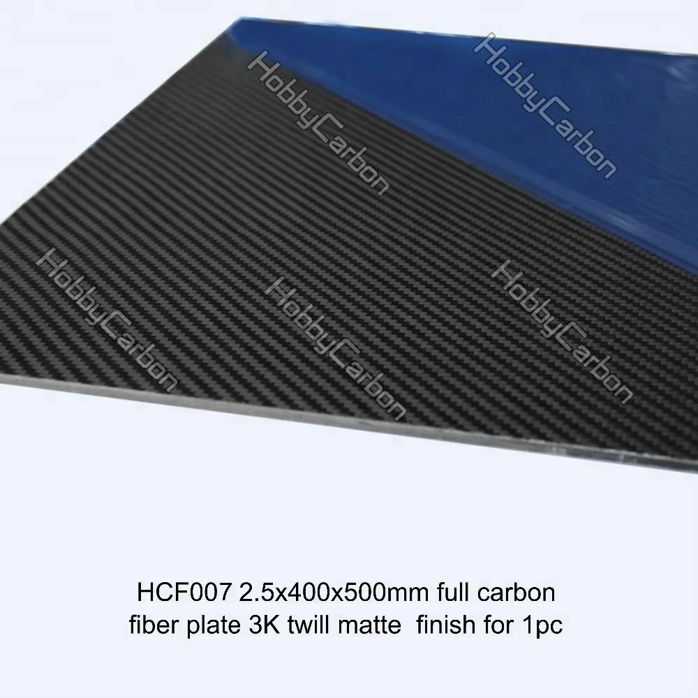 Carbon fiber for RC Pruduct/g10 epoxy glass HG003 400x500x2.5mm sheet plates 100% 3K twill plain glossy matte forged panel pure