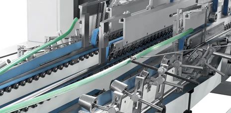 High Speed Pre-Fold Fold And Glue Auto Packaging Folder Gluer Machine Automatic