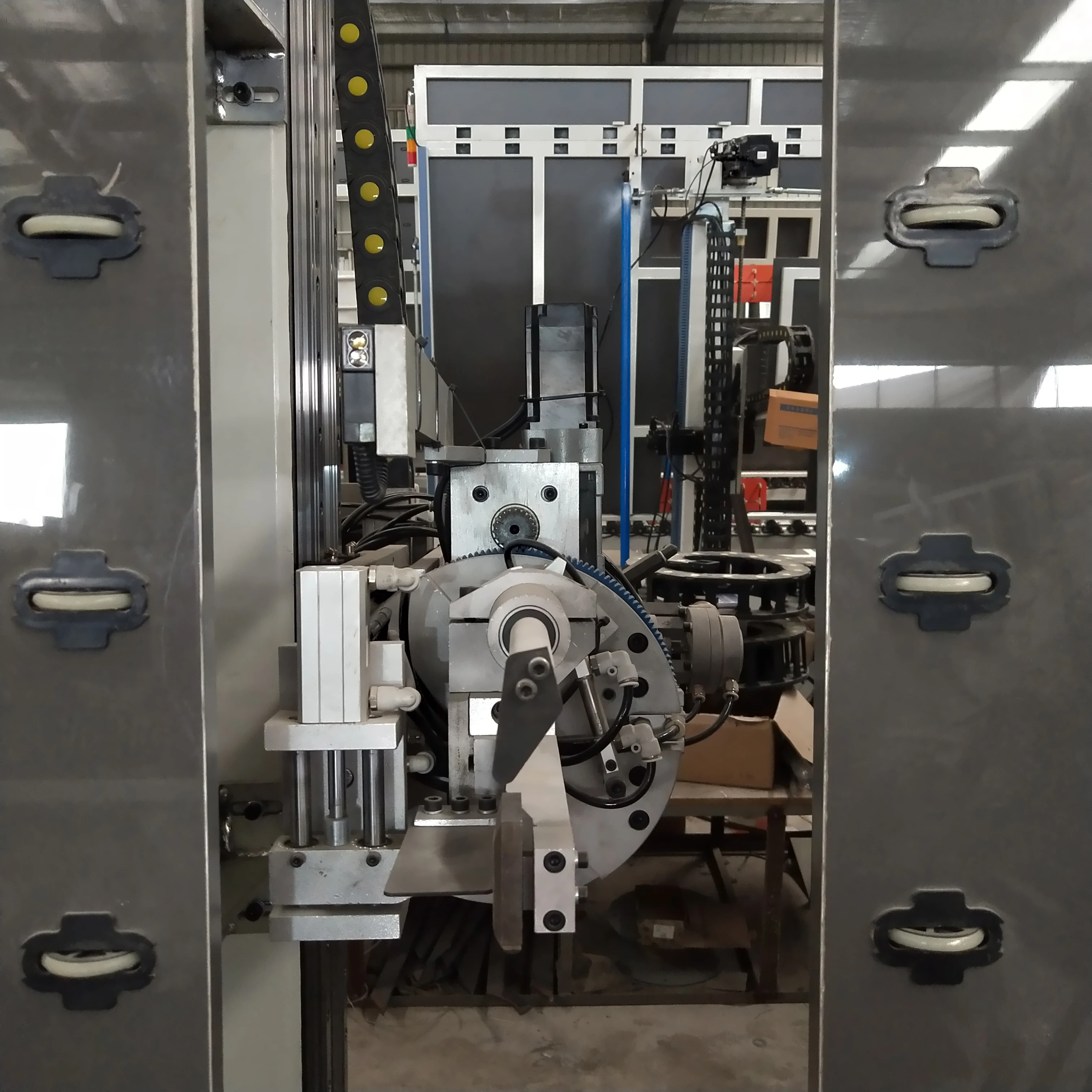 Double Glass Manufacturing Machine Automatic silicone sealant Sealing Machine For Insulating Glass