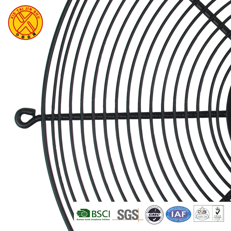 Beautifully styled fan spare parts stainless steel mini cooling fan guard hood