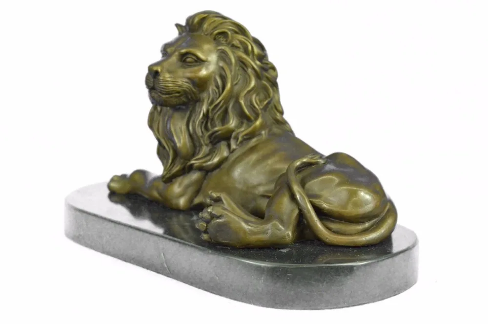 Лидер продаж, большая наружная Бронзовая статуя льва в натуральную величину, скульптура
