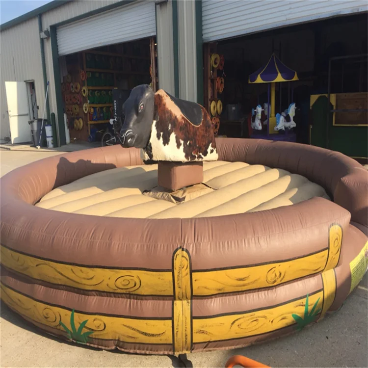 Inflatable Mecanic Bull Ride Riding Machine Mechanical Rodeo Bull For Sale