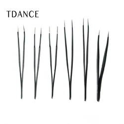 Private Label Custom Lash Tweezers Stainless Steel Lash Extension Tweezers