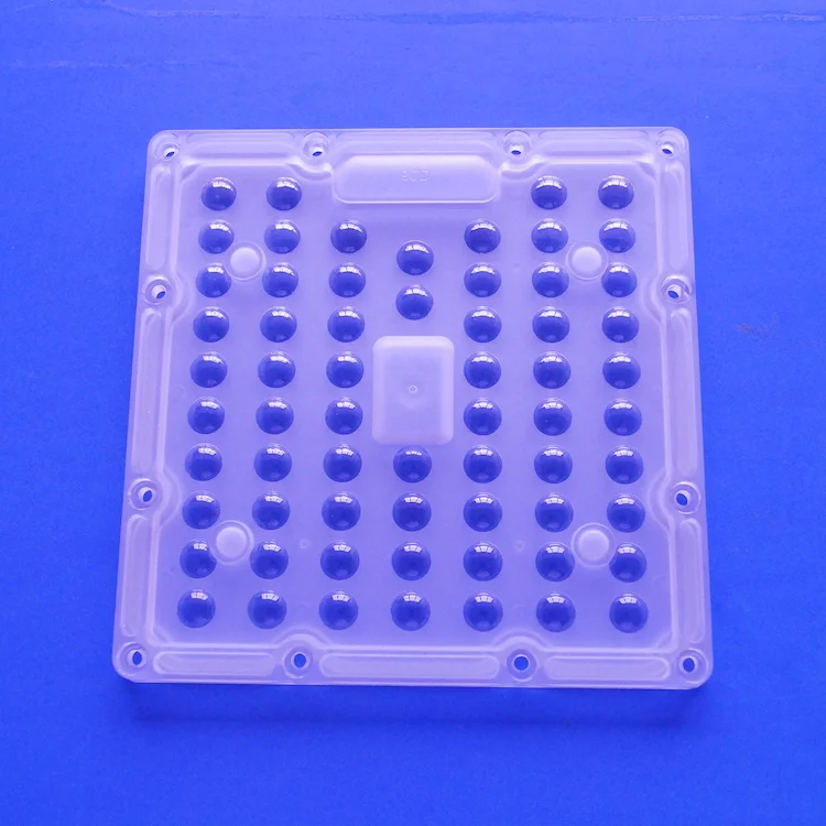 90 Degree 64 LED 50 Watts Molded Lens Array Light Led Parts